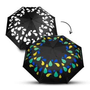 Branded Promotional Colour Changing Compact Umbrella
