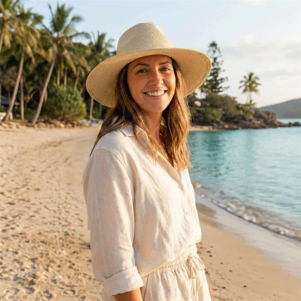 Airlie Paper Straw Hat - Image 4