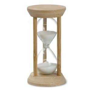 Branded Promotional Tempus Bamboo Hourglass