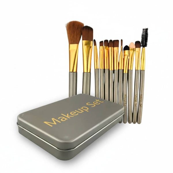 12-Piece Brush With Metal Box Set - Image 3