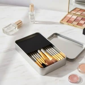 Branded Promotional 12-Piece Brush With Metal Box Set