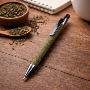 Branded Promotional Tea Grounds Pen