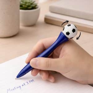 Branded Promotional Sport’s Ball Fidget Spinner Pen