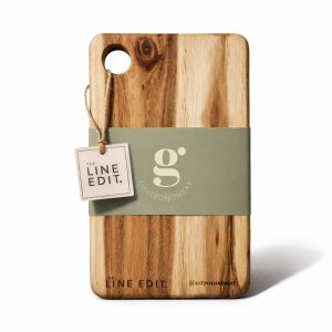 Branded Promotional The Line Edit Acacia Serving Board