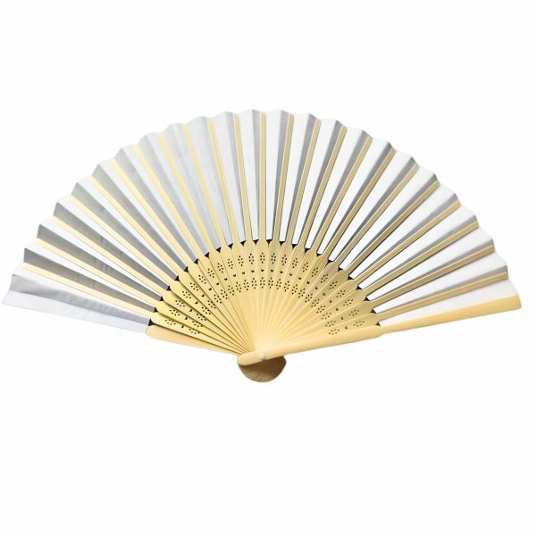 Bamboo Paper Hand Fan - Image 4