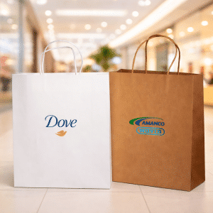Branded Promotional Paper Shopping Bag