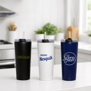 Branded Promotional The Connor 600ml Vacuum Tumbler