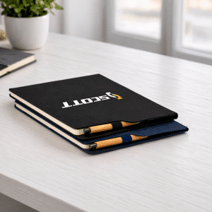 Branded Promotional SunScribe Notebook (A4)