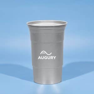 Branded Promotional Recycled Aluminum 600ml Stadium Party Cup