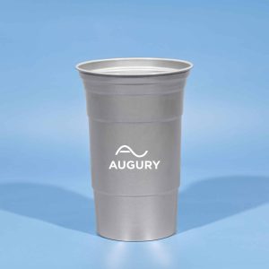 Branded Promotional Recycled Aluminum 600ml Stadium Party Cup