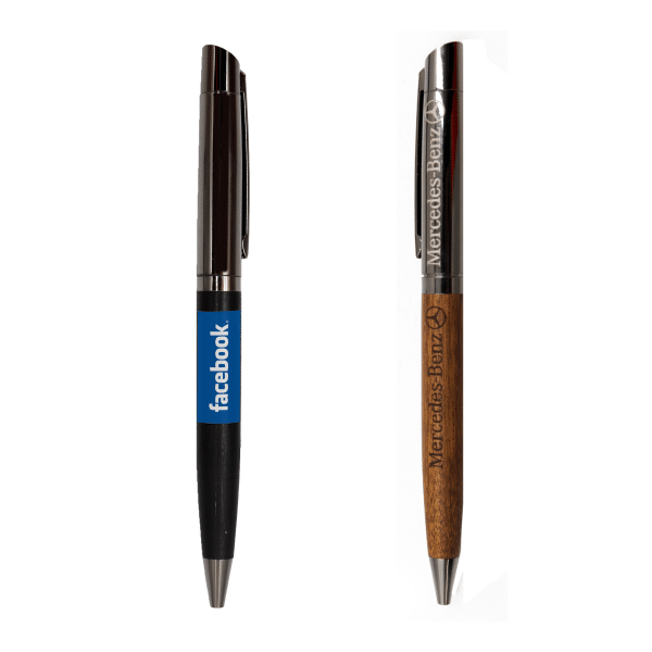 Branded Promotional The Heritage Wooden + Metal Ball Pen