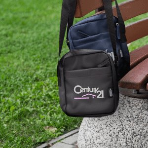 Branded Promotional The Traveller RPET Messenger Bag