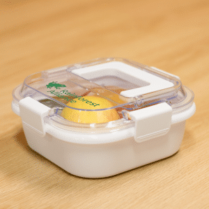 Branded Promotional Pac-Man Lunch Box With Handle