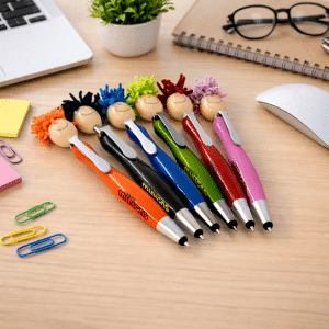 Branded Promotional Mop Head Pen With Stylus