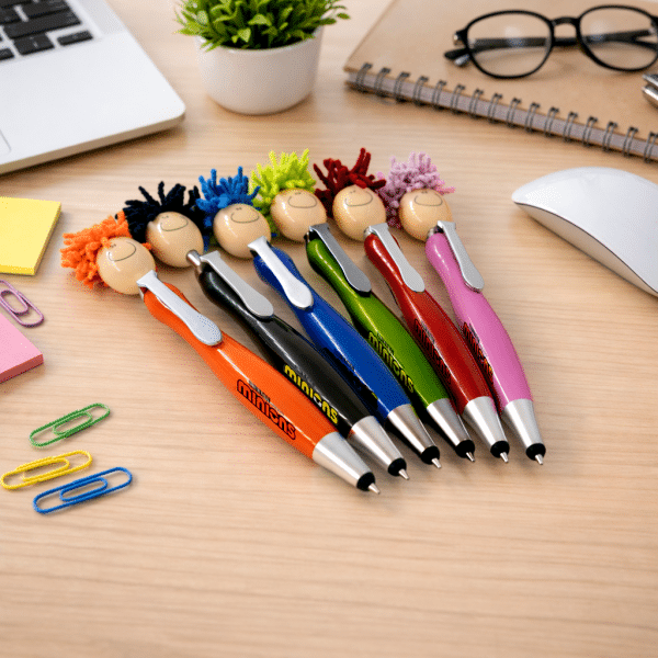 Branded Promotional Mop Head Pen With Stylus