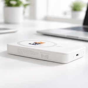 Branded Promotional The Mason Wireless Charging Powerbank 5000mAh