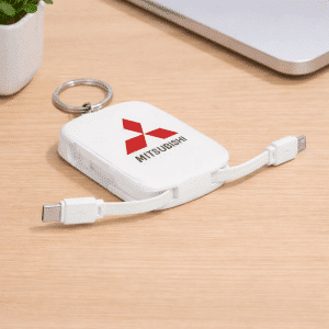 Branded Promotional Neo Keychain Powerbank 2000mAh