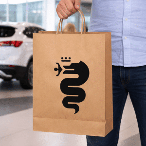 Branded Promotional Paper Show Bag