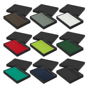Branded Promotional Moleskine Notebook And Pen Gift Set