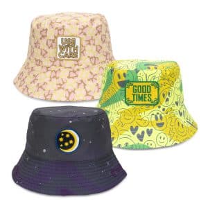 Branded Promotional Sonny Custom Bucket Hat With Embroidery Patch