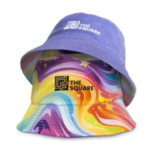 Branded Promotional Custom Reversible Twill/Terry Bucket Hat