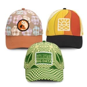 Branded Promotional Falcon Custom Cap With Full Colour Patch