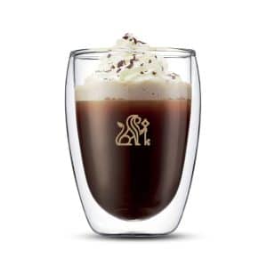 Branded Promotional Bodum Pavina Double Wall Glasses - Medium - Set Of 2
