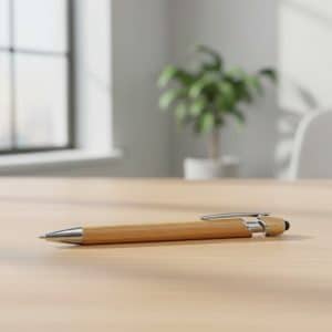 Branded Promotional Yvette Bamboo Stylus