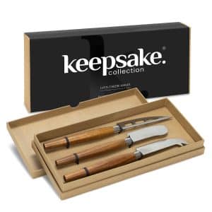 Branded Promotional Keepsake Luca Cheese Knives