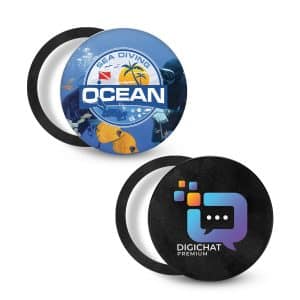 Branded Promotional Multi-Functional Magnetic Badge