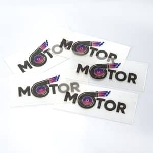 Branded Promotional Prism Print - 55 X 24mm Sticker