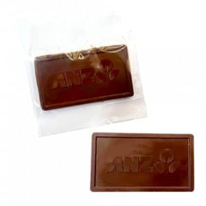 Branded Promotional Embossed Chocolate 15g