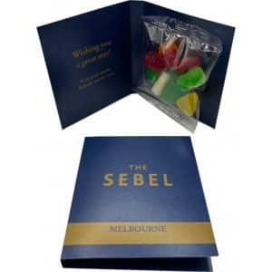Branded Promotional Gift Card with Mixed Lollies 50g
