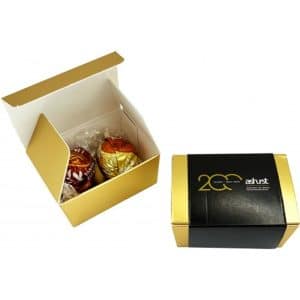 Branded Promotional 2 Pack Lindt Ball Choc Box