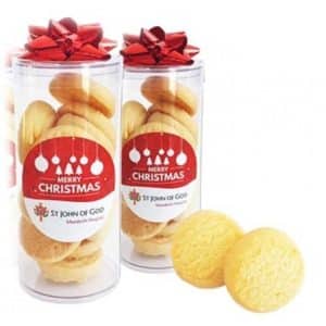 Branded Promotional Tube With Shortbread