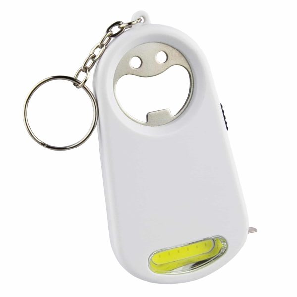 Smily Torch Tape Bottle Opener Key Ring - Image 4