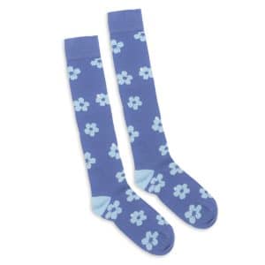 Branded Promotional Pixel Knitted Knee-High Socks