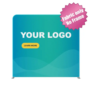 Branded Promotional Replacement Panel for Tube Display