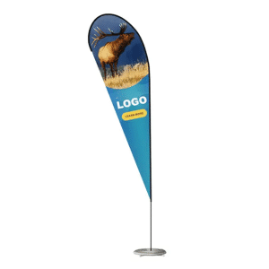 Branded Promotional X-Large Teardrop Banner 4.4M / Flying Banner