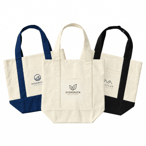 Branded Promotional Mini Canvas Tote